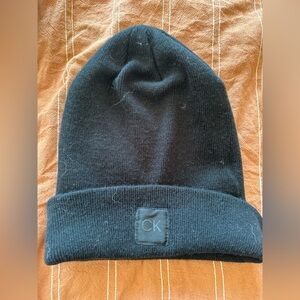 Calvin Klein Black Beanie